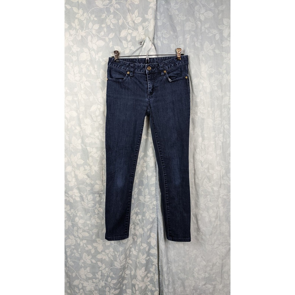 Tory Burch Dark Navy Jean Legging Sz 25